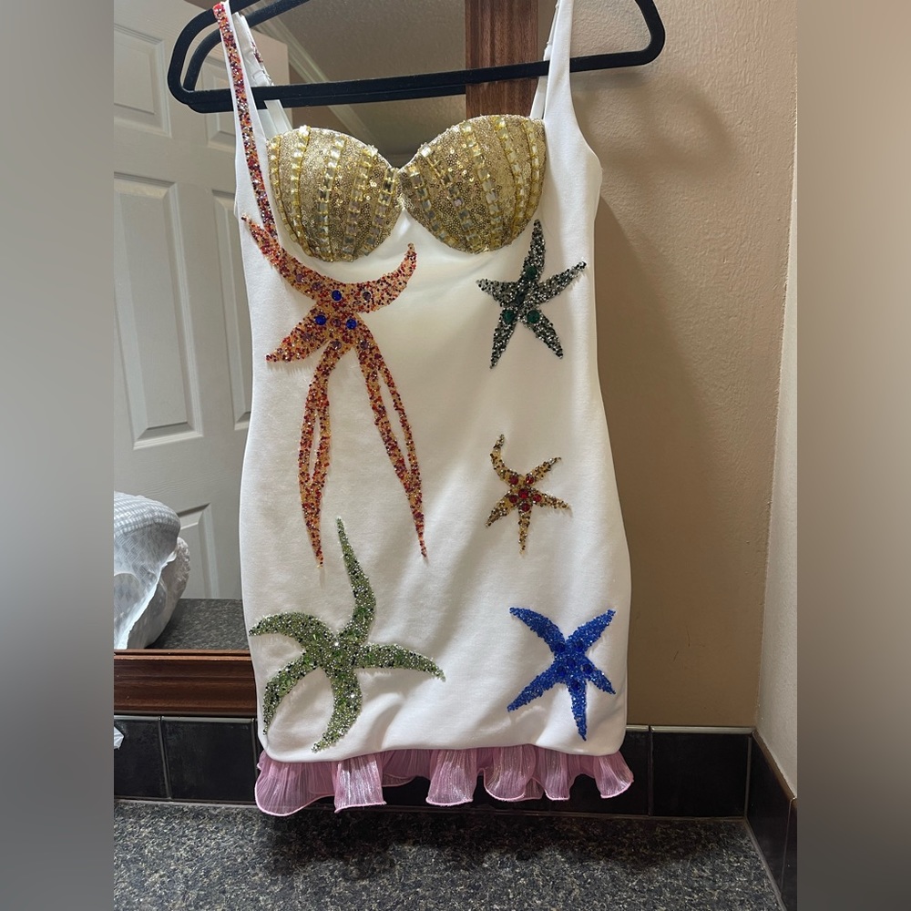 Sequin starfish dress